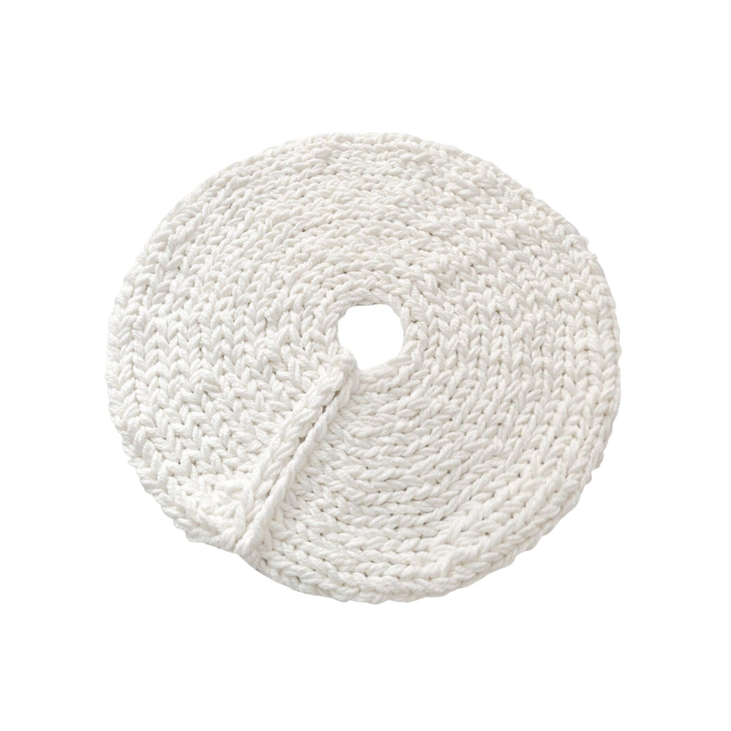 Creamy White Chunky Knit Christmas Tree Skirt