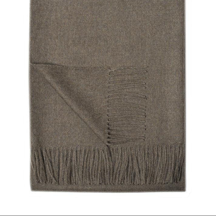 Paris Alpaca Throw Blanket | Luxury Neutral Throw