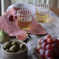 Kira Hand-Blown Borosilicate Short Tumbler – Set of 4 | Artisan Glass
