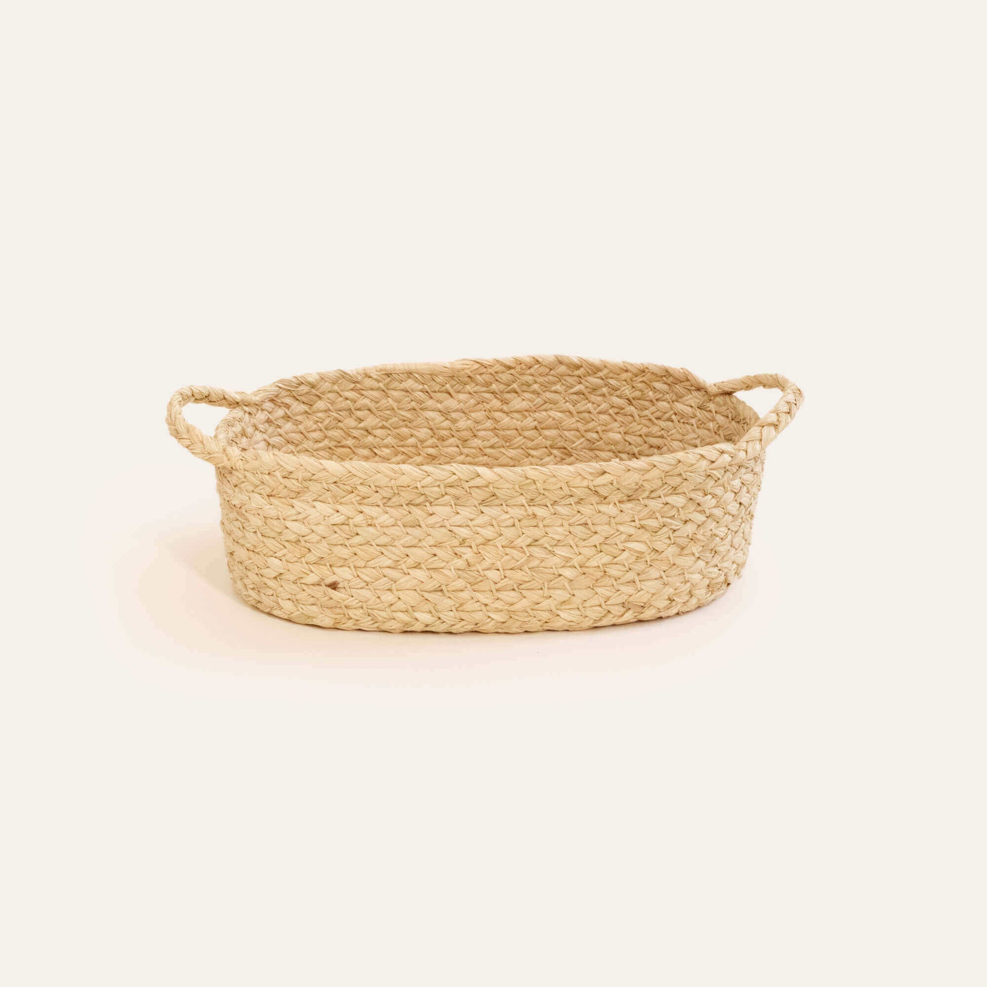 Raffia Nesting Trays – Set of 3 | Handwoven Serving Trays