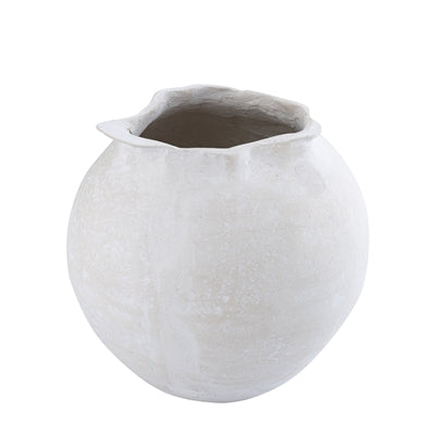 Paper Mache Pot – 7" Decorative Planter
