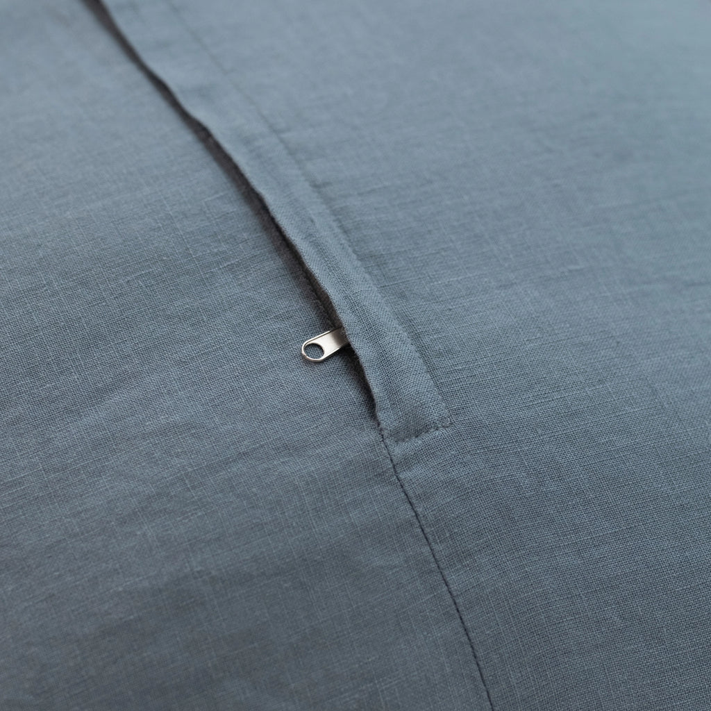 Quilted Linen Pillow Sham