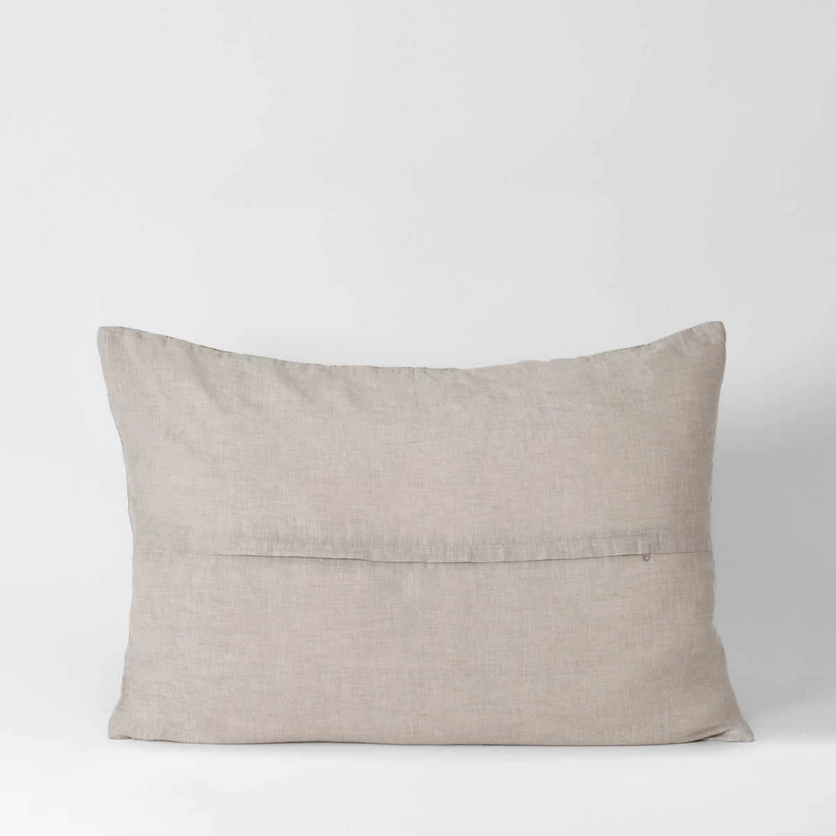 Quilted Linen Pillow Sham