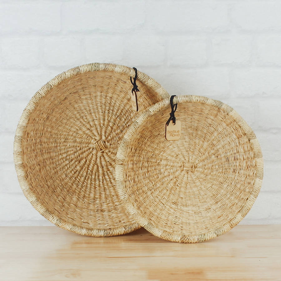 Bolga Baskets – Handwoven Market Baskets | Natural Storage | Sorelle Rossi