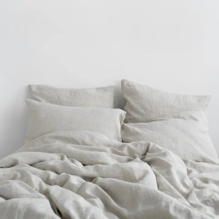 Melange European Linen Pillowcases | Set of 2