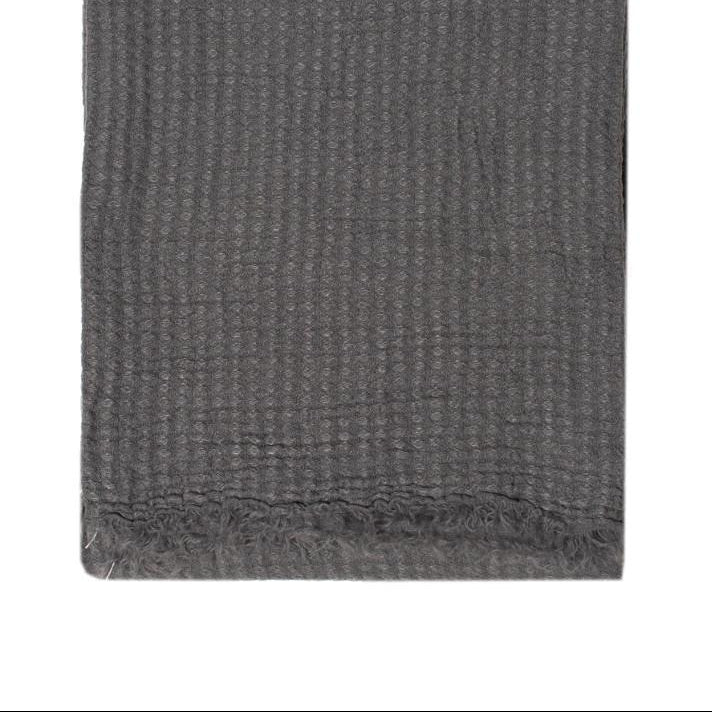 Hampton Textured Linen Bath Towel – Lightweight Luxury European Linen Towel
