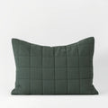 Quilted Linen Pillow Sham