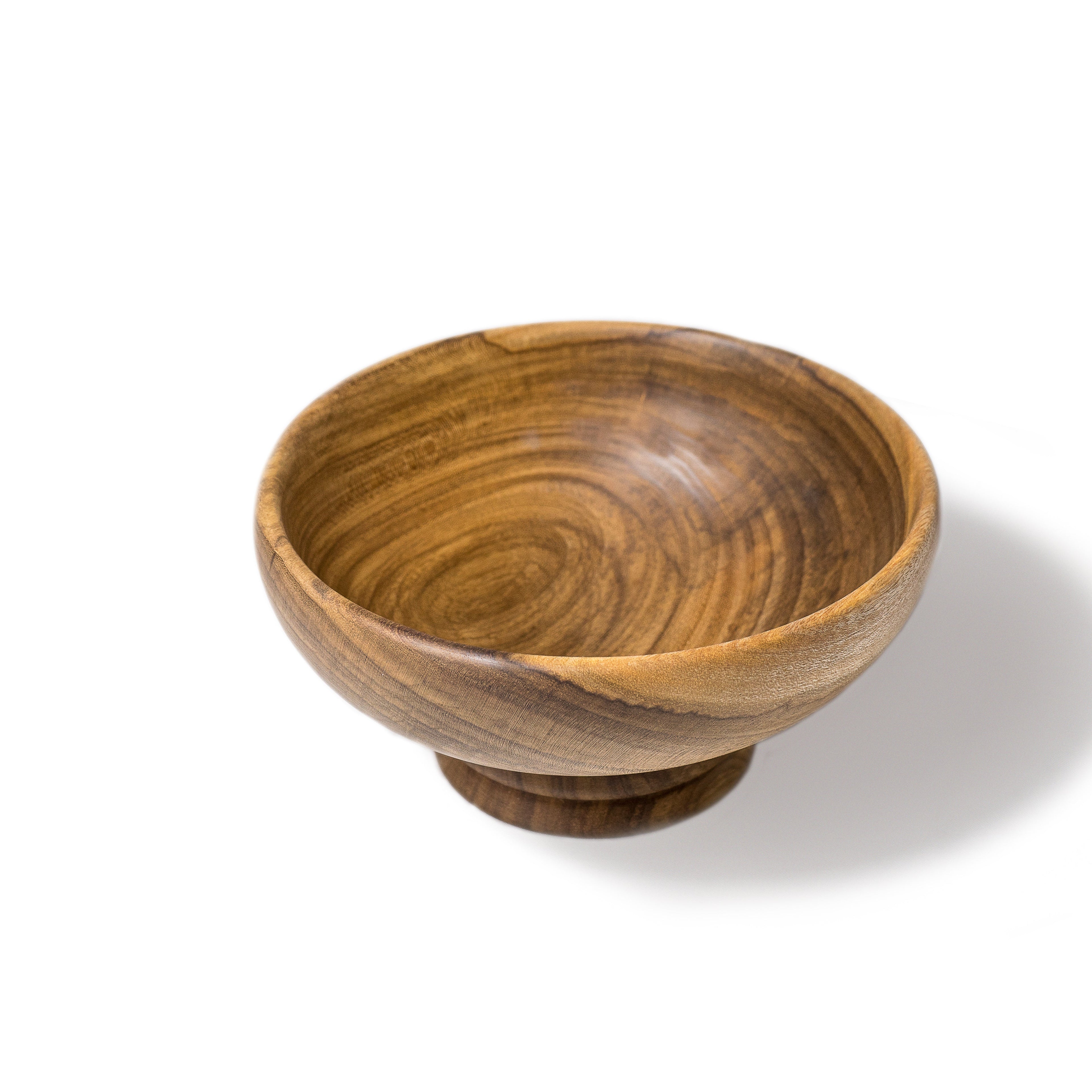 Cordus Wood Bowl | Handcrafted Natural Wooden Bowl for Kitchen Styling & Home Dec