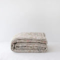 Reversible Linen Quilted Blanket | Botany 2 & Melange