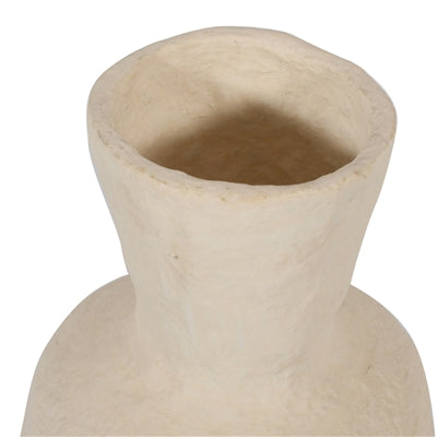 Grace Paper Mâché Vase – 26" Decorative Floor Vase