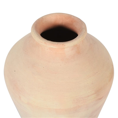 Small Terracotta Vase – Natural Decorative Vessel