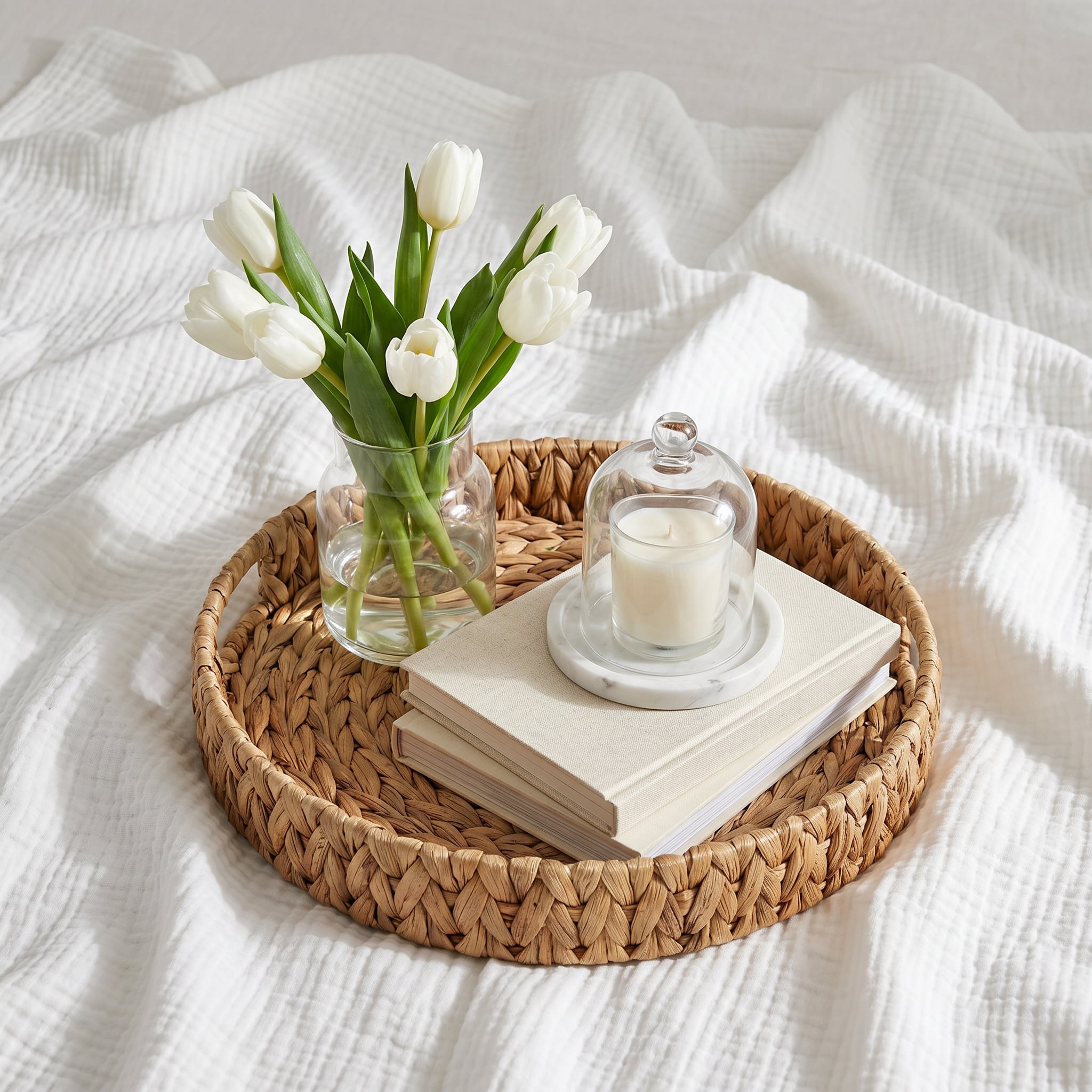 Organic Muslin Cotton Bedding – GOTS Certified Soft White Bedding