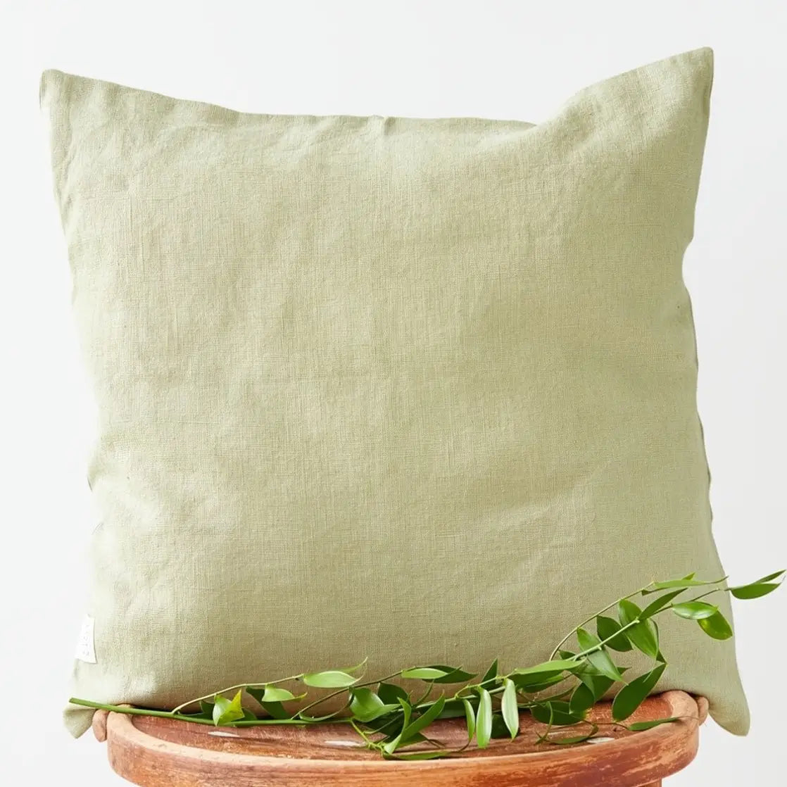 Sage Linen Pillow Covers | Set of 2