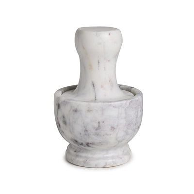 White Marble Grinder – Kitchen & Table Accent | Sorelle Rossi