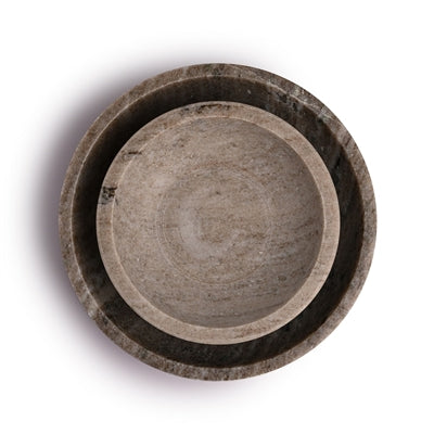 Marble Nesting Bowls – Handcrafted Stone Set | Natural Marble Decorative & Serving Bowls for Kitchen & Coffee Table