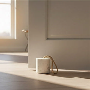 Stone Doorstops with Jute Rope – Natural Door Stop | Sorelle Rossi