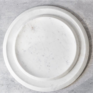 Ellie Round Marble Tray – Serving & Coffee Table Decor | Sorelle Rossi