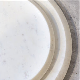 Ellie Round Marble Tray – Serving & Coffee Table Decor | Sorelle Rossi