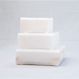 Alabaster Square Boxes – Natural Stone Storage | Sorelle Rossi