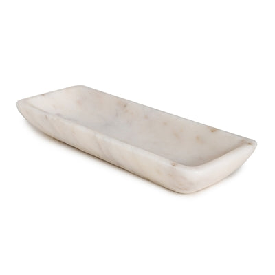 Marble Serving Trays – Rounded Edge Set | Natural Stone Decorative Trays