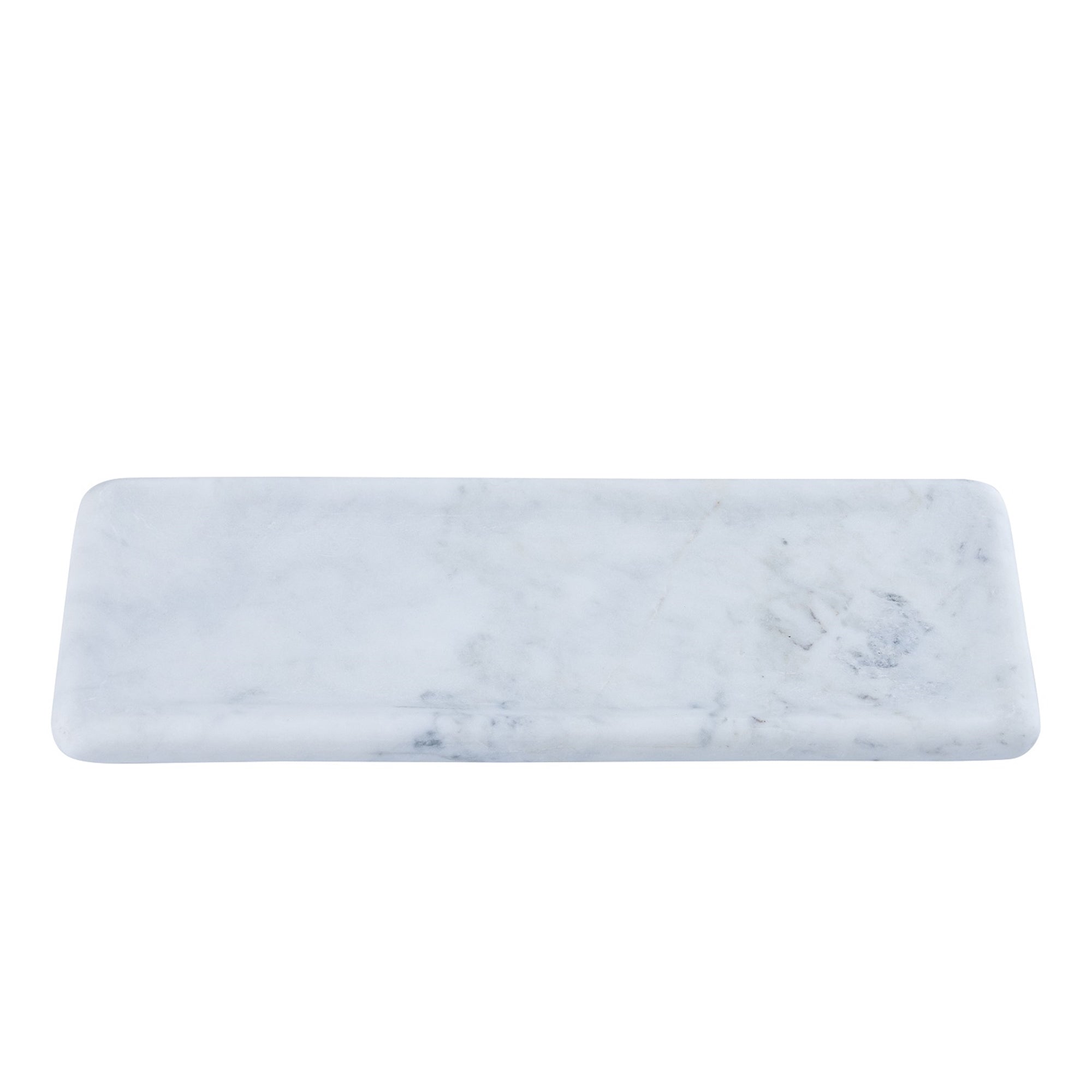 Marble Serving Trays – Rounded Edge Set | Natural Stone Decorative Trays