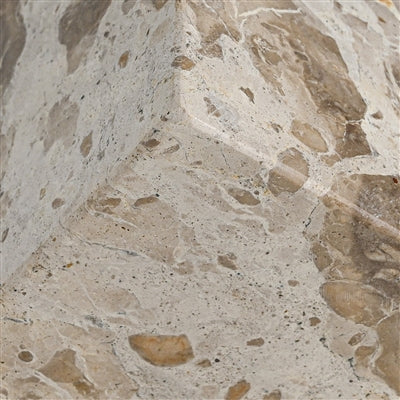 Butterscotch Marble Cube Object – Decorative Stone Accent | Sorelle Rossi