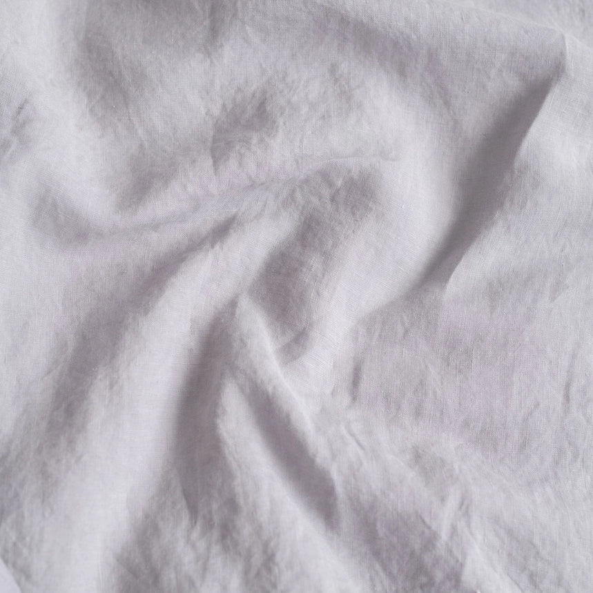 Light Grey Linen Sheet Set