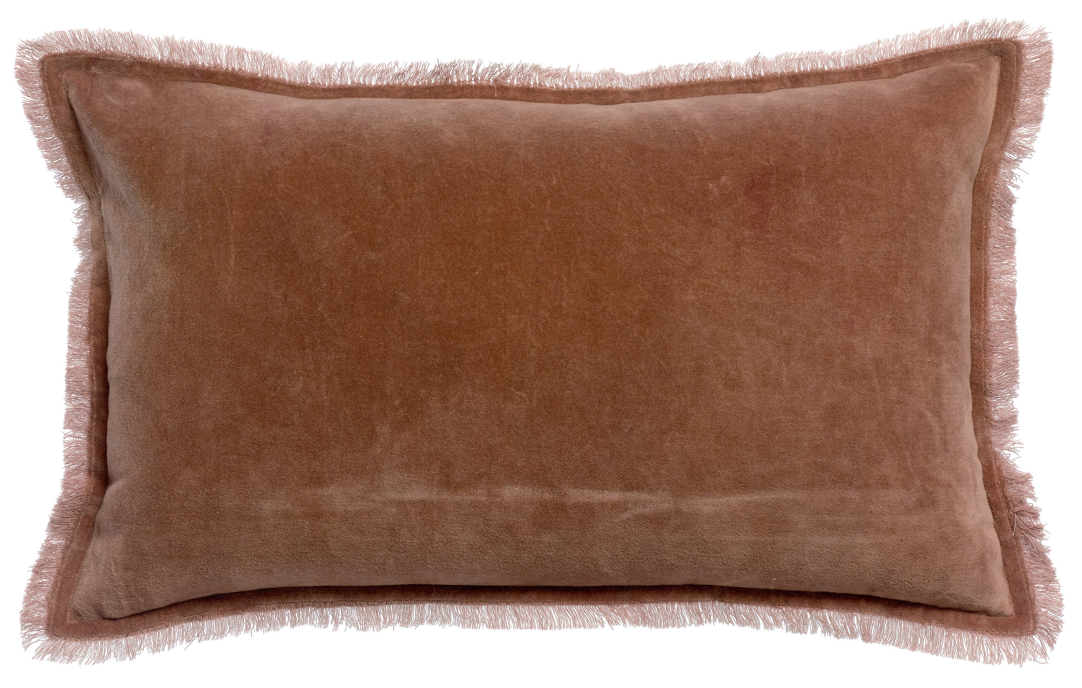 Vivienne Rosewood Lumbar Pillow