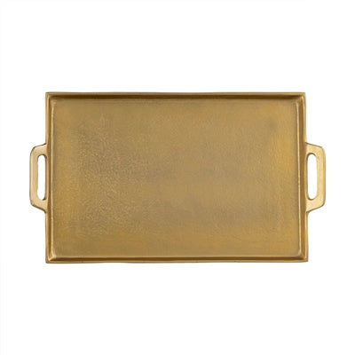 Antiqued Brass Trays – Serving Tray Collection