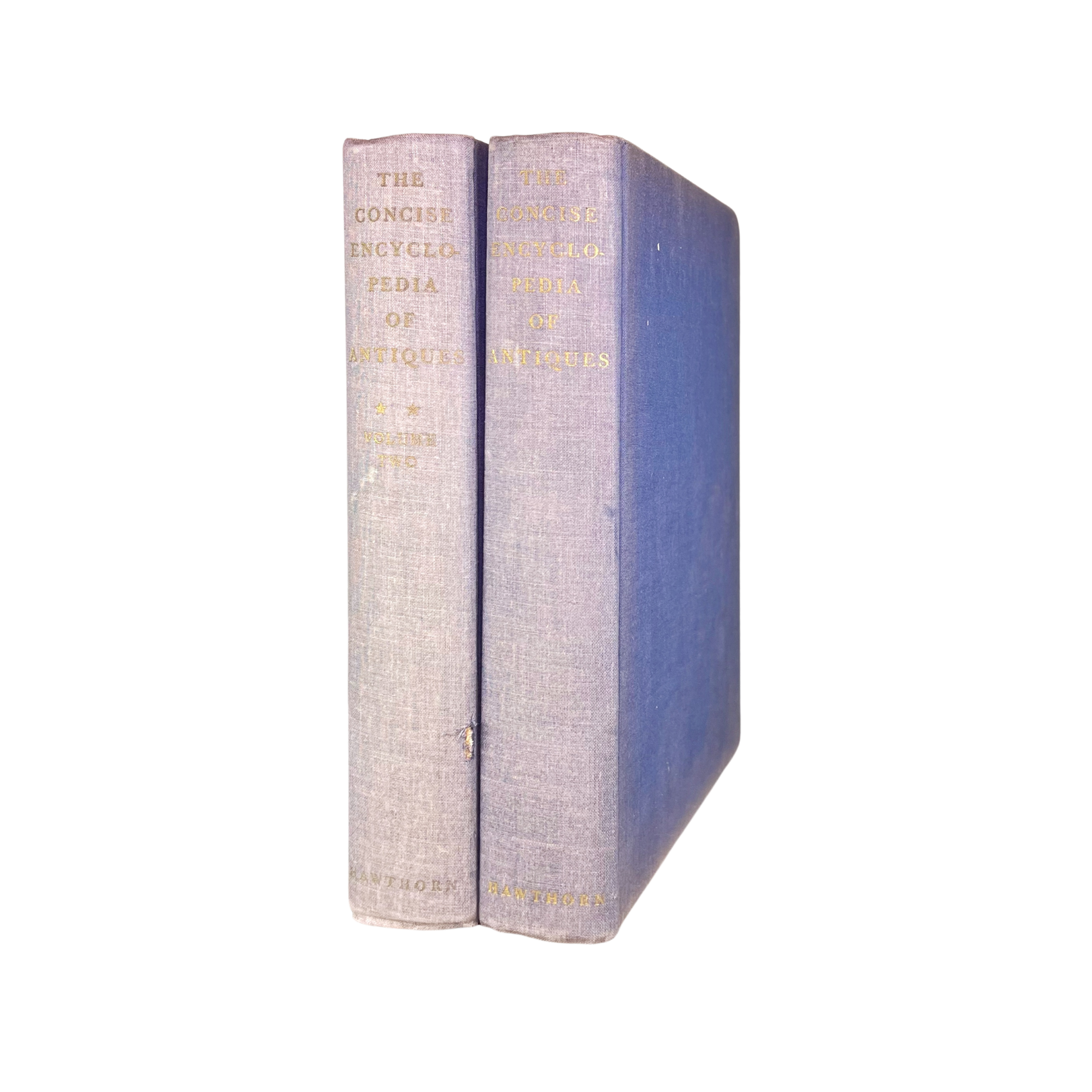 Vintage Books: The Concise Encyclopedia of Antiques - Volumes I & II (1959 & 1955)