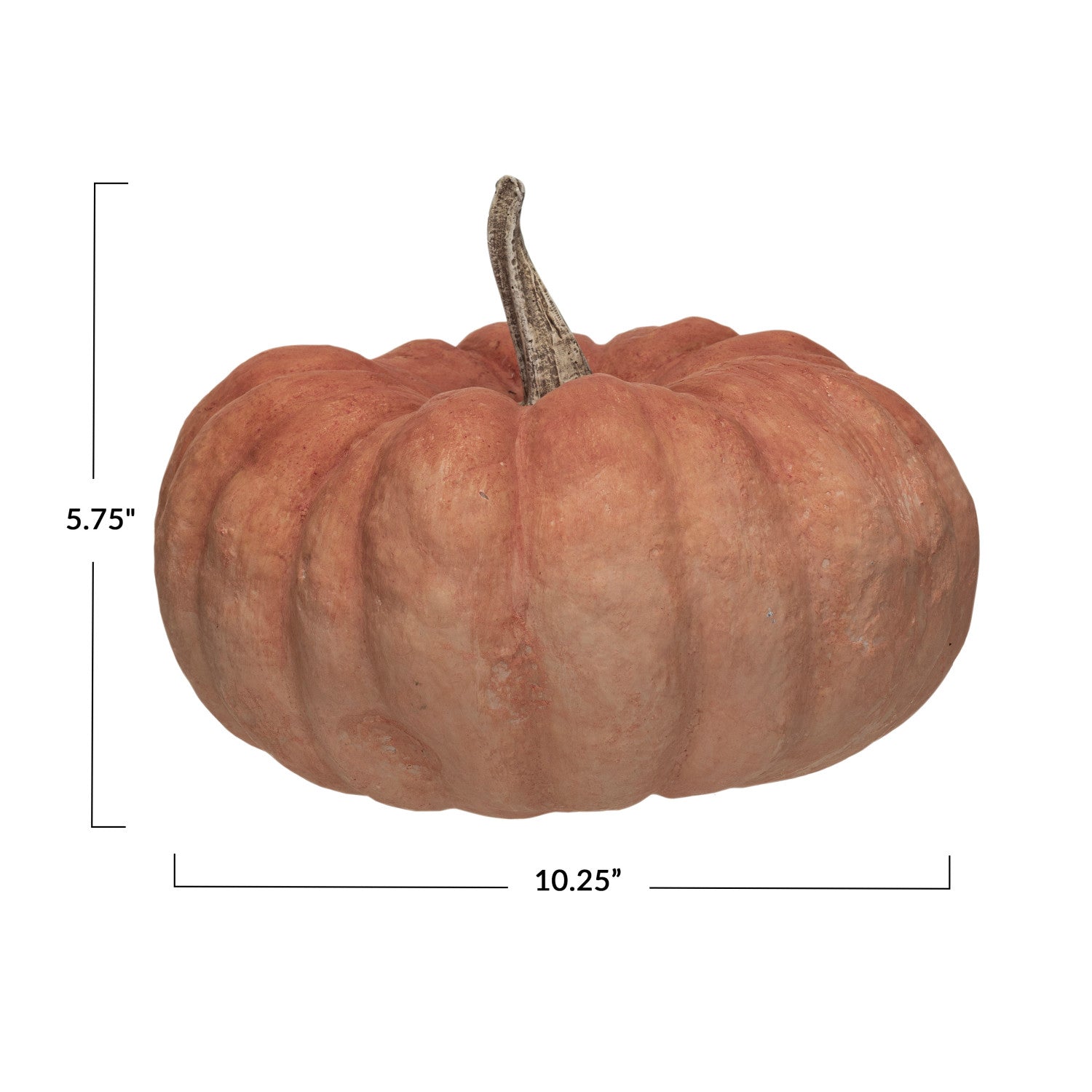 Bumpy Textured Resin Pumpkin | Realistic Fall Décor | 3 Colors