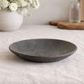 Handcrafted charcoal ceramic bowl with an organic matte finish and timeless minimalist styling for elevated tabletop decor | Sorelle Rossi Shoppe