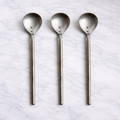 Pewter Spoons – Set of 3 | Small Serving Spoons