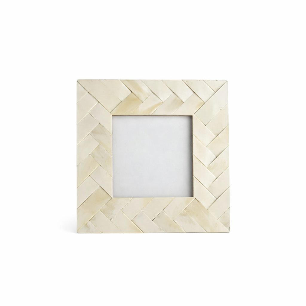 Braided Bone Picture Frames – Handcrafted Neutral Frame Collection | Sorelle Rossi