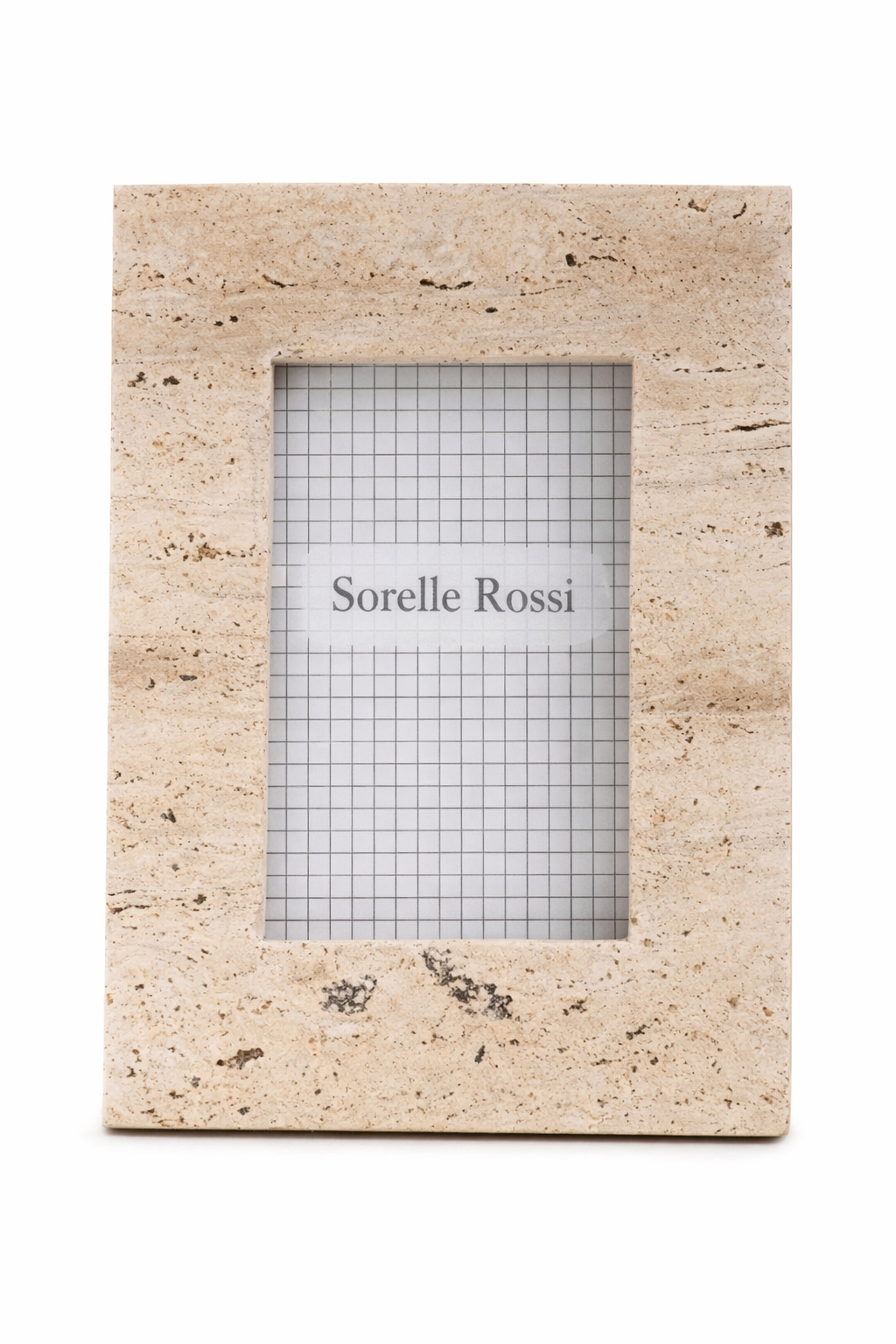 Travertine Photo Frames – Natural Stone Home Decor | Sorelle Rossi
