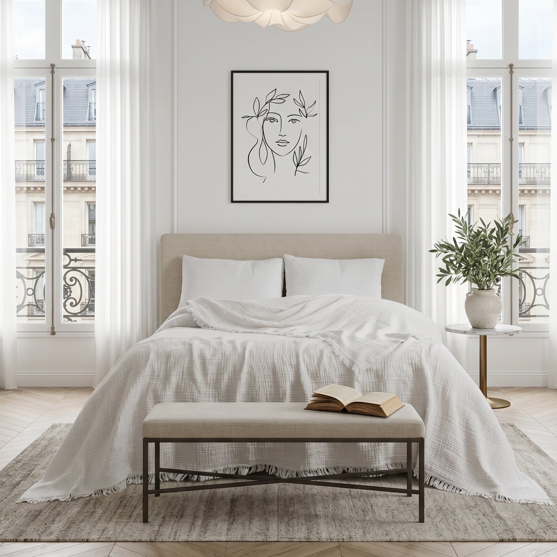 Organic Muslin Cotton Bedding – GOTS Certified Soft White Bedding