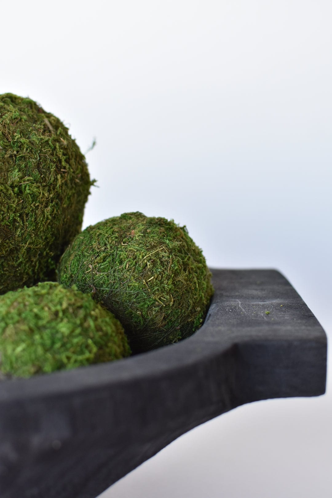 4" Preserved Moss Balls, Set of 6