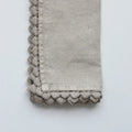 Linen Napkins – Set of 4 (Orvetto) | Neutral European Flax Cloth Napkins