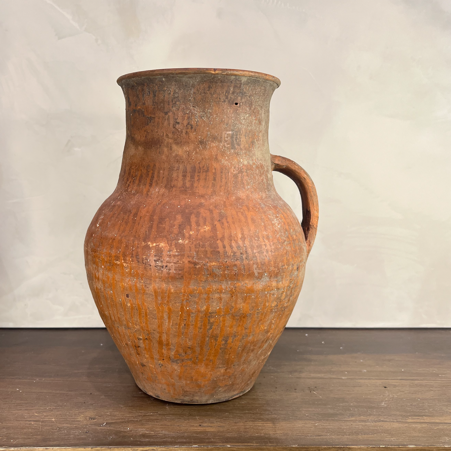 Dmytro Vintage Clay Jugs | 1940s Ukrainian Handcrafted Pottery