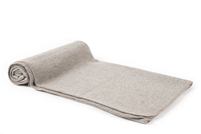 Alpaca Wool Bedspread – Livorno | Luxury Neutral Throw Blanket in 5 Colors