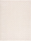 Textured white wallpaper with a subtle pattern