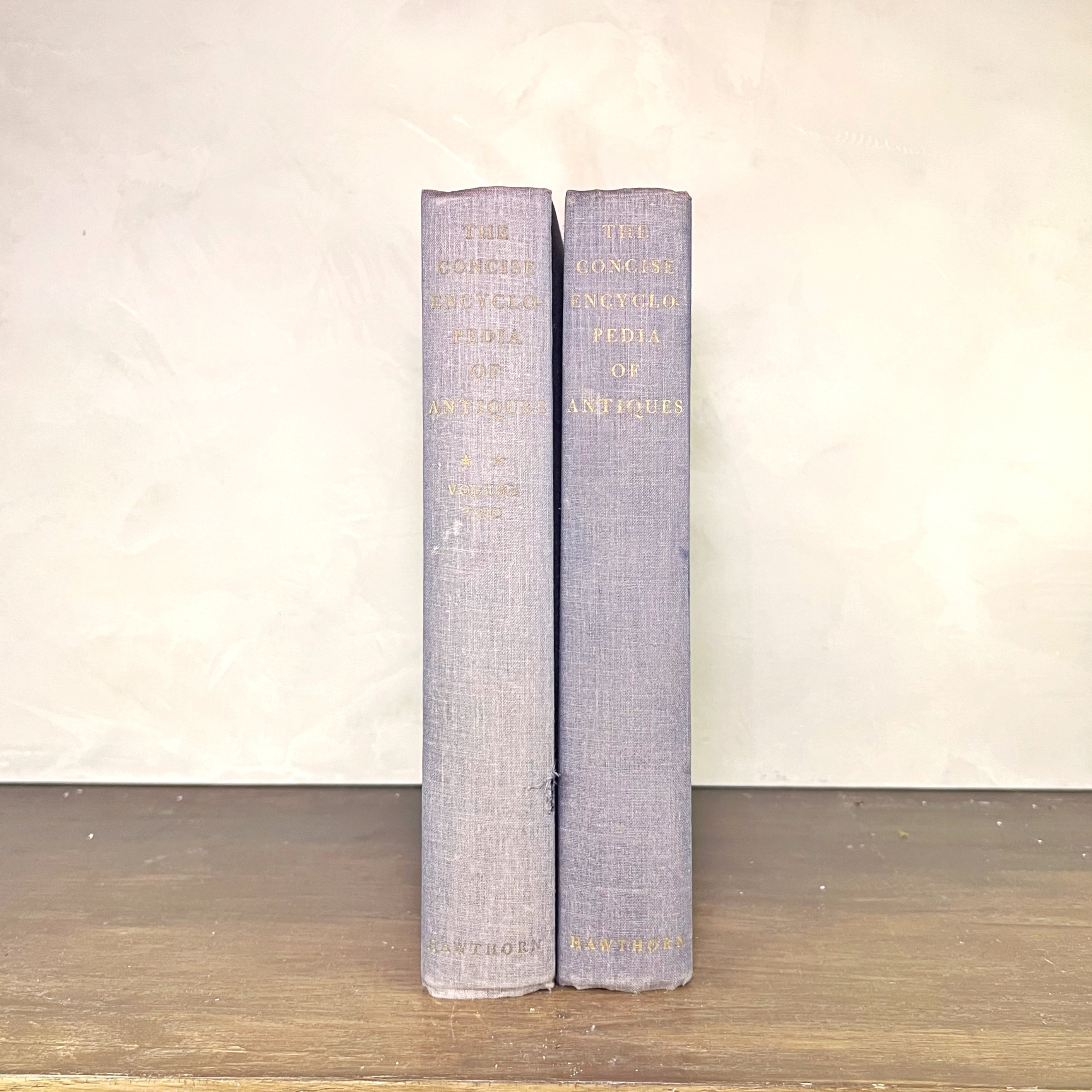 Vintage Books: The Concise Encyclopedia of Antiques - Volumes I & II (1959 & 1955)