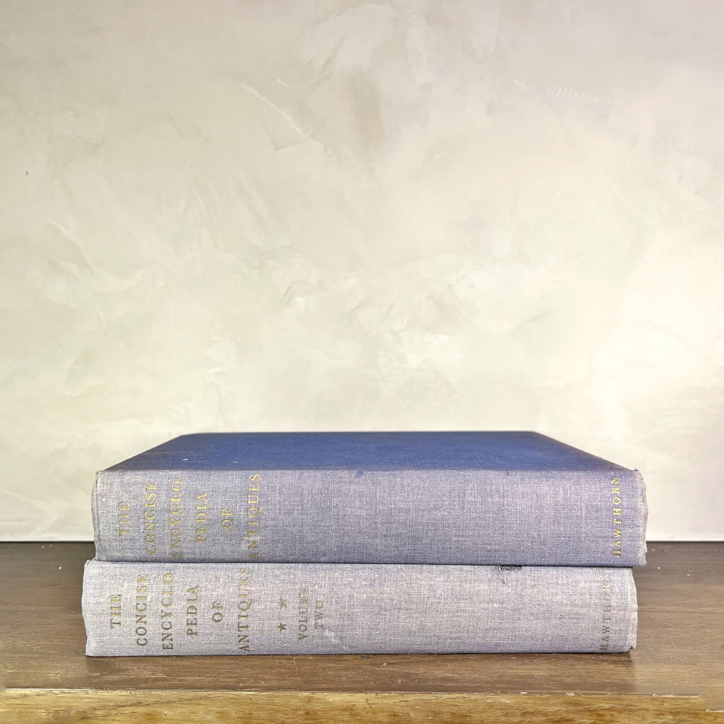 Vintage Books: The Concise Encyclopedia of Antiques - Volumes I & II (1959 & 1955)