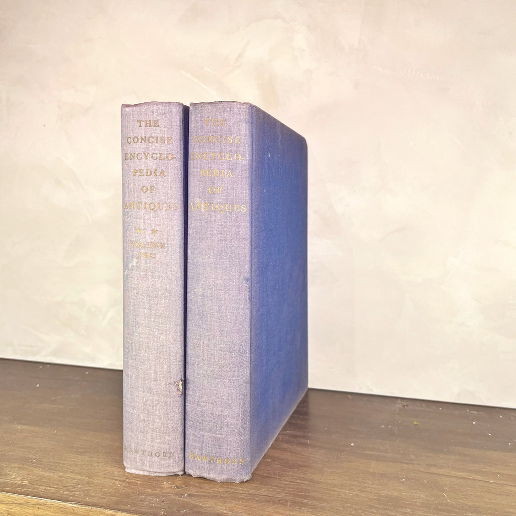 Vintage Books: The Concise Encyclopedia of Antiques - Volumes I & II (1959 & 1955)