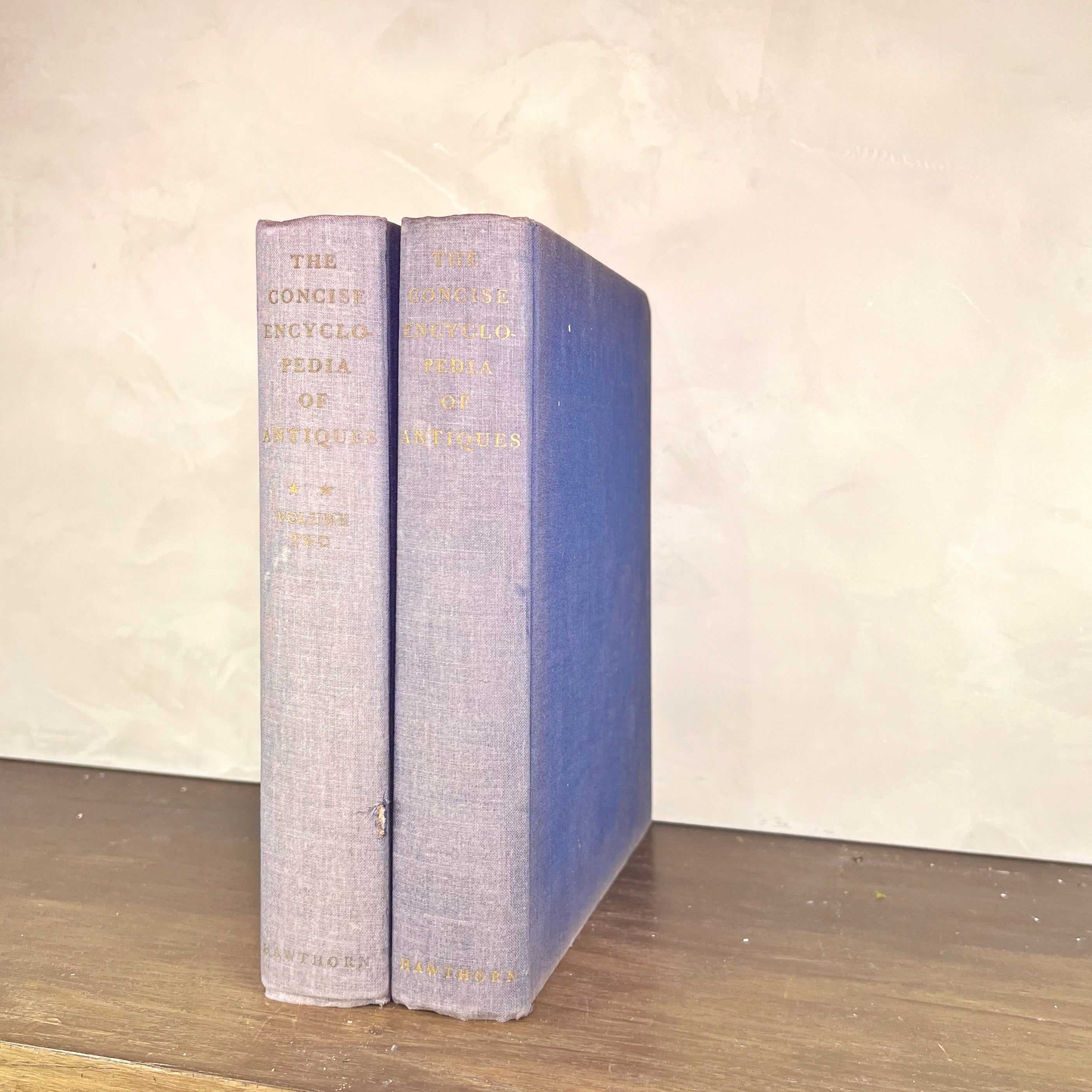 Vintage Books: The Concise Encyclopedia of Antiques - Volumes I & II (1959 & 1955)