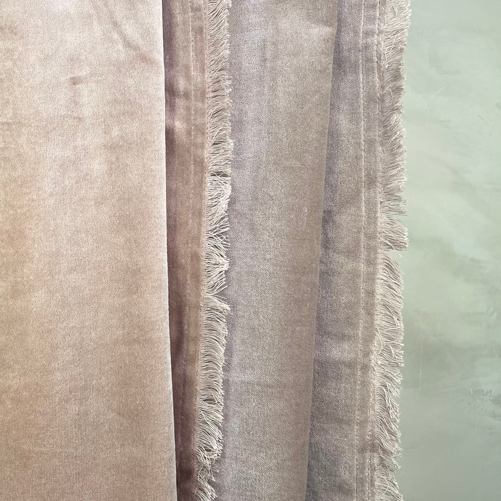 Vivienne Taupe Velvet Pillow