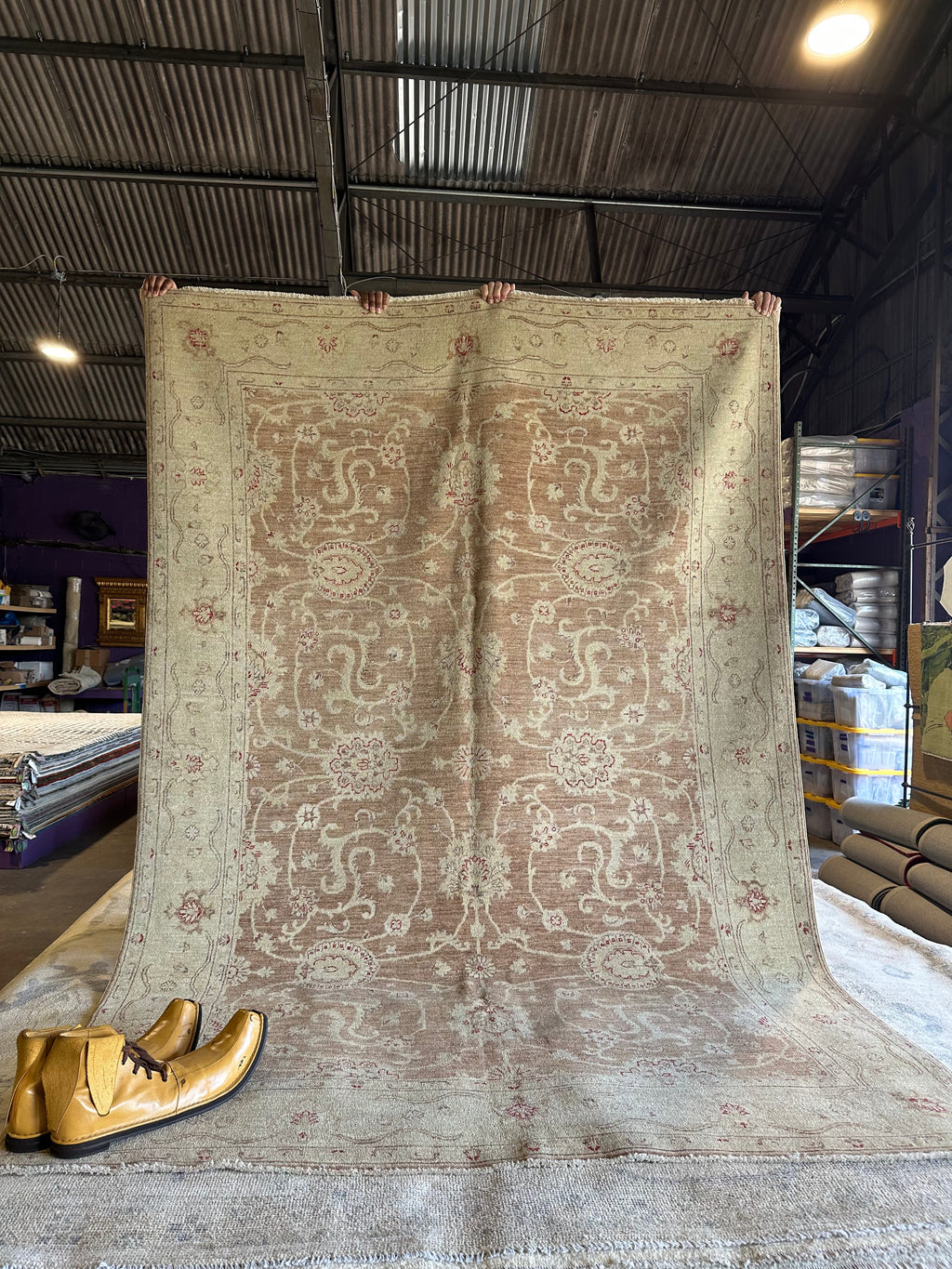 William Brown Hand-Knotted Farhan Rug - 6 x 8.9