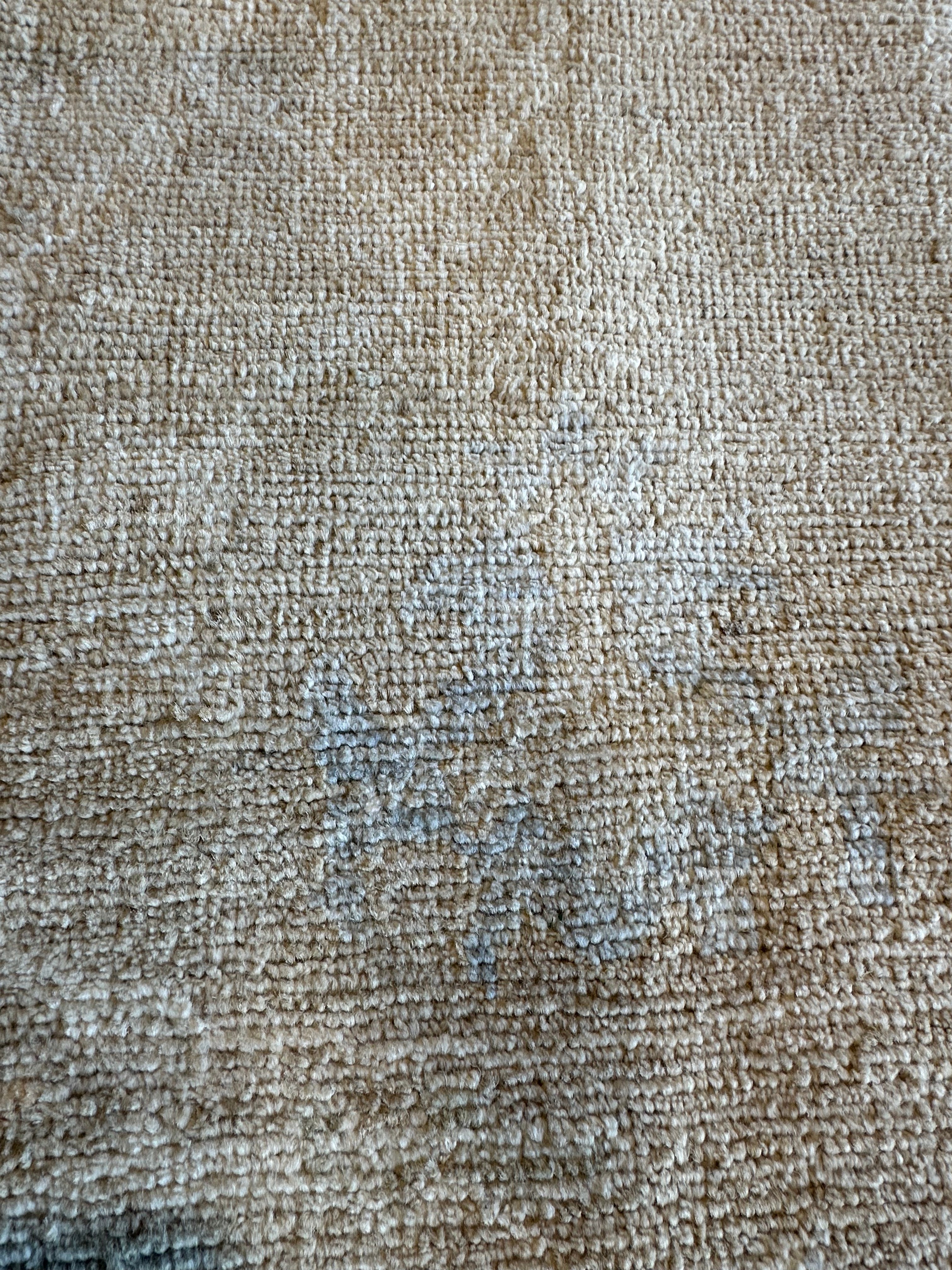 Valerie 8.10x11.6 Cream Whitewashed Afghani Oushak Rug