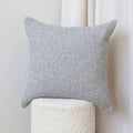 Charcoal Oxford Basket Weave Pillow Cover – Textured Neutral Cushion | Woven Decorative Throw Pillow