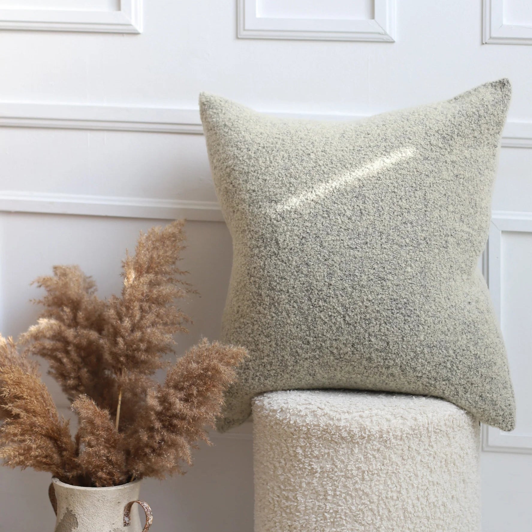 Baldwin Boucle Pillow Cover